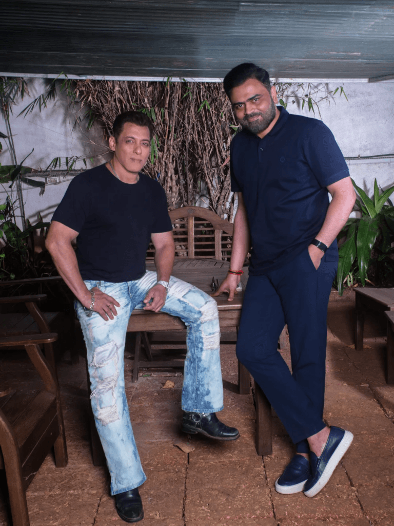 Salman Khan with Vamshi Paidipally