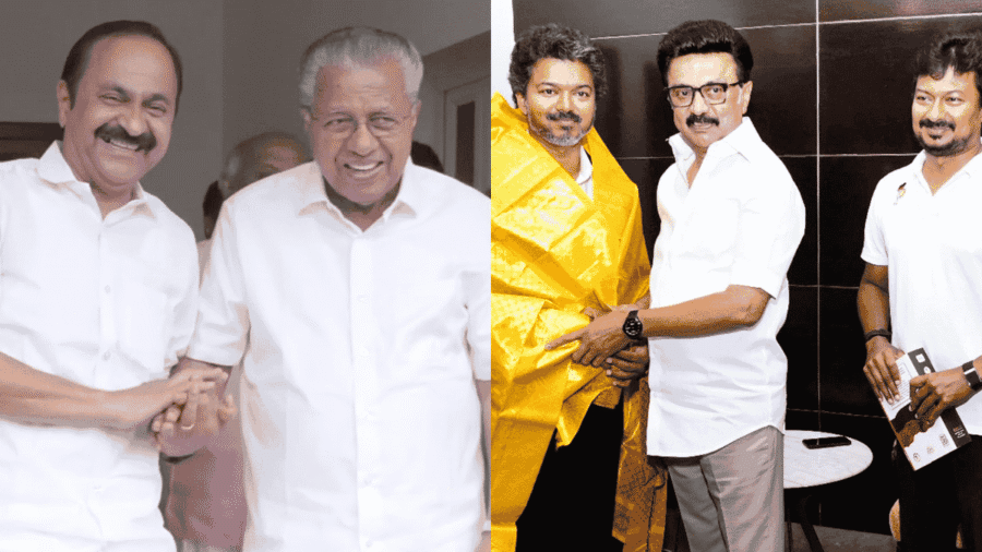 Satheesan Meets Pinarayi, Vijay Meets Stalin