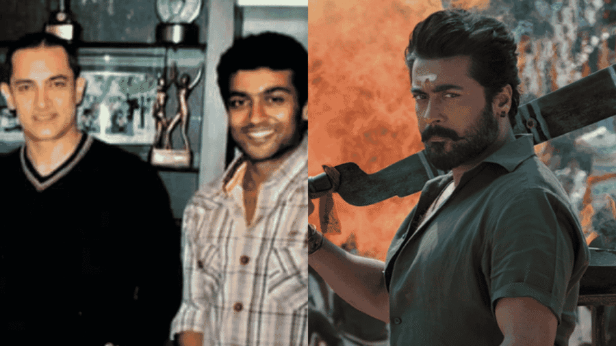 aamir khan and suriya, suriya in karuppu