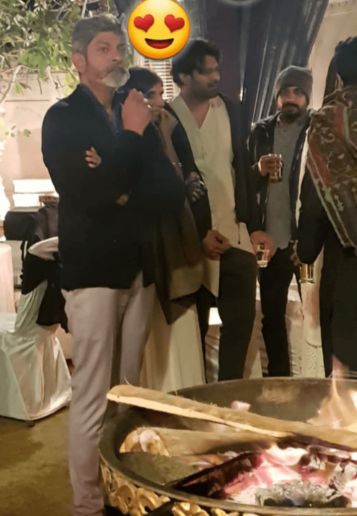 jagapathi babu with prabhas at some gathering