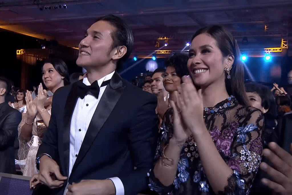 Vino G. Bastian and Marsha Timothy on Festival Film Indonesia 2015