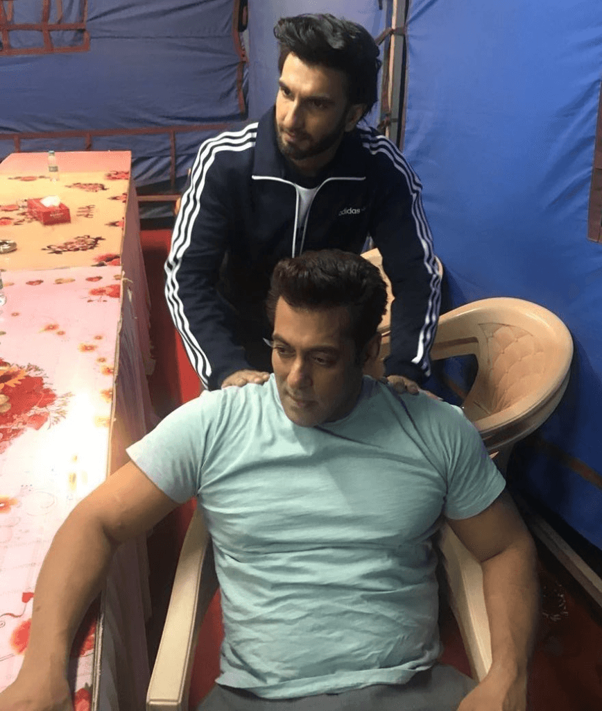 salman khan with ranveer singh