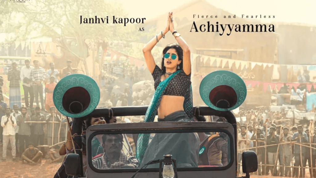 janhvi kapoor from peddi