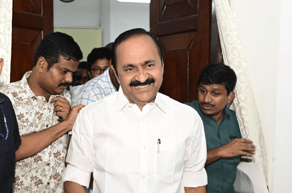 vd satheesan smiling