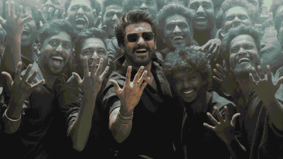 karuppu suriya screengrab from god mode song