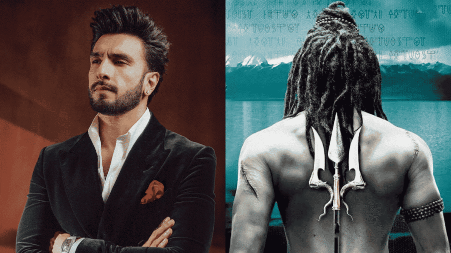 ranveer singh, the immortals of meluha book cover from shiva trilogy