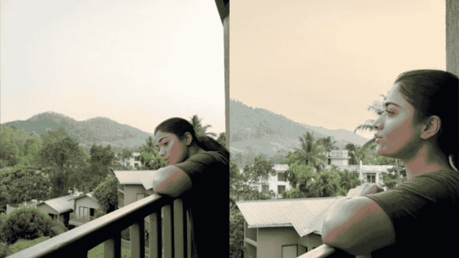 rashmika mandanna in kochi