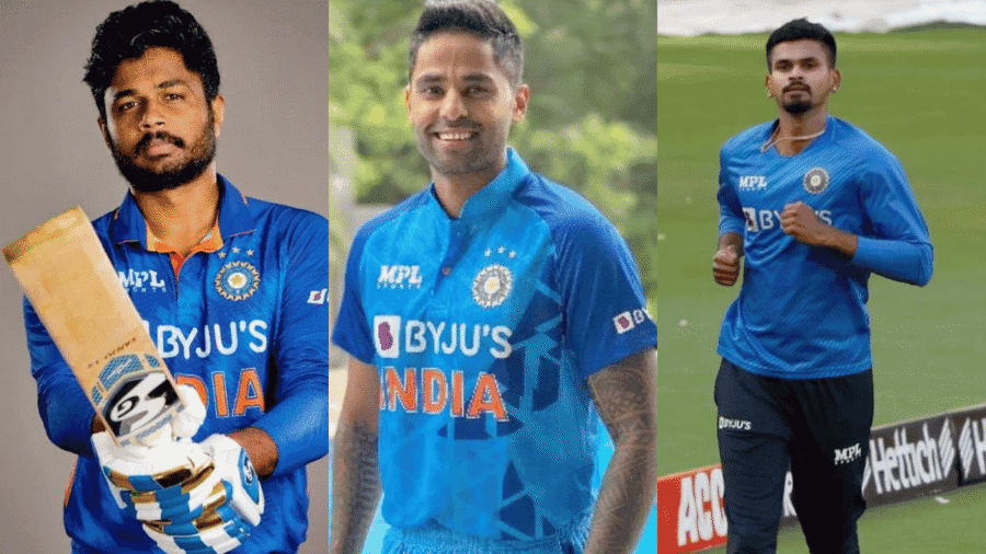 sanju samson suryakumar yadav shreyas iyer