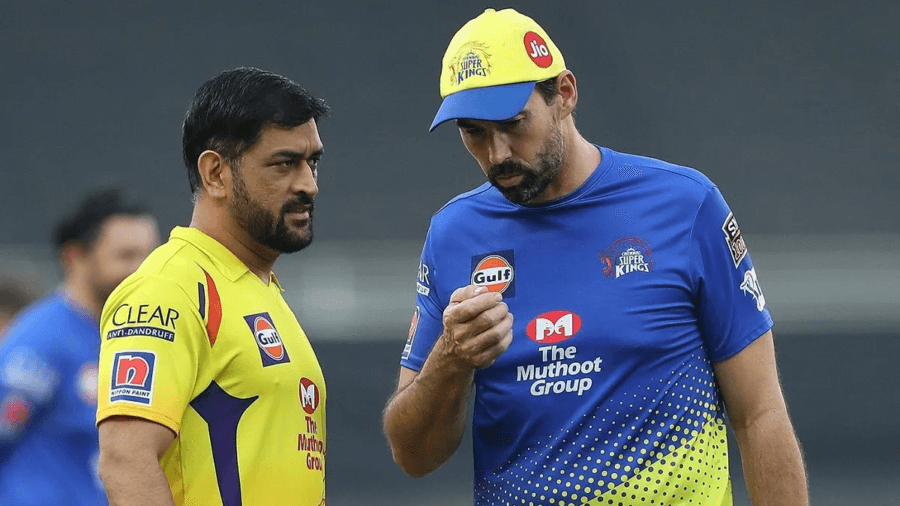 stephen fleming ms dhoni csk