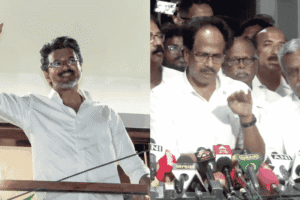 TVK Chief Vijay Secures Support from Left Parties to form Government in Tamil Nadu