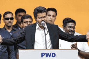 Chief Minister Vijay: A Bold “Power Dressing” for Tamil Nadu Politics