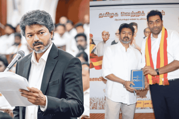 Aadhav Arjuna Clarifies TVK Stance Amid Sanatan Row: “Not Against Hindus, But Hindutva”
