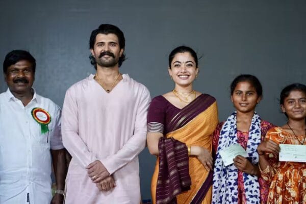 Vijay Deverakonda and Rashmika Mandanna Reward 180 Telangana Students With Scholarships