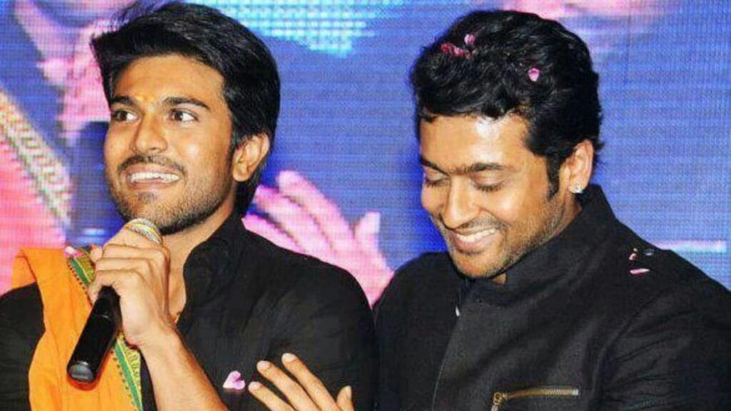 suriya with ram charan