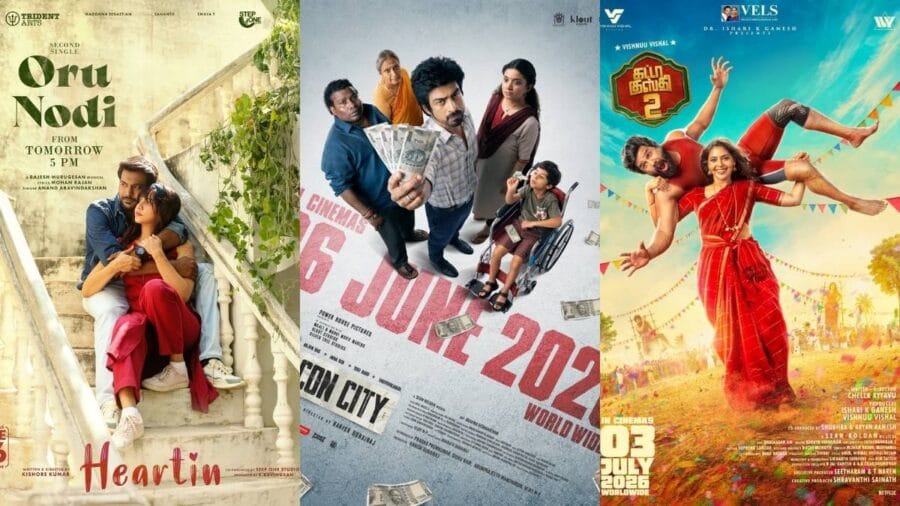 First look posters of Heartin, Con City, Gatta Kusthi 2