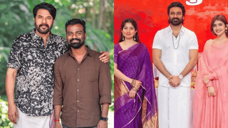 Mammootty and Rajkumar Periasamy, Dhanush, Sai Pallavi and Sreeleela