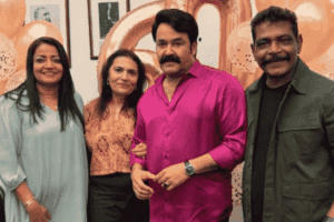Mohanlal Celebrates His Wife Suchitra’s 60th Birthday in Singapore