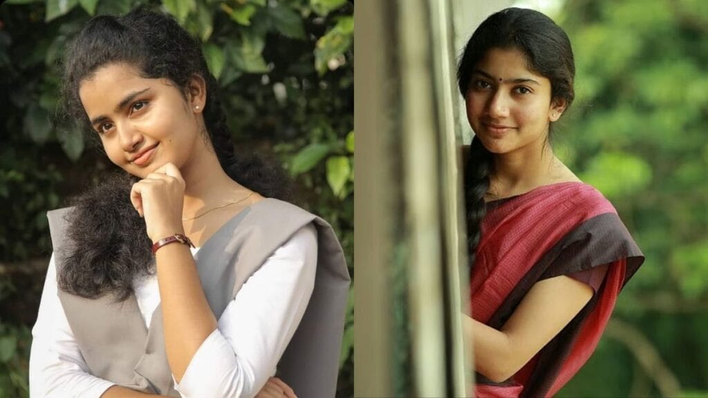 anupama parameswaran from premam, sai pallavi from premam