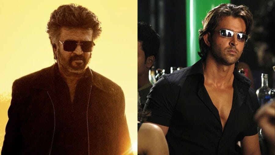 rajinikanth in jailer, hrithik roshan in dhoom 2