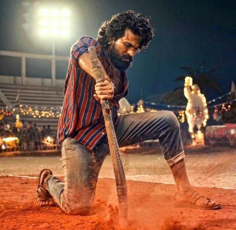 ram charan in peddi