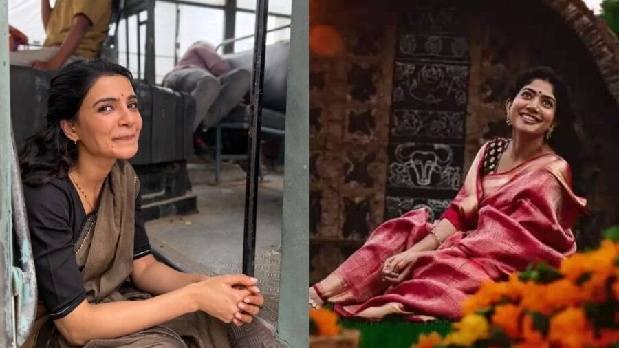 Samantha from Maa Inti Bangaram sets, Sai Pallavi from a photoshoot