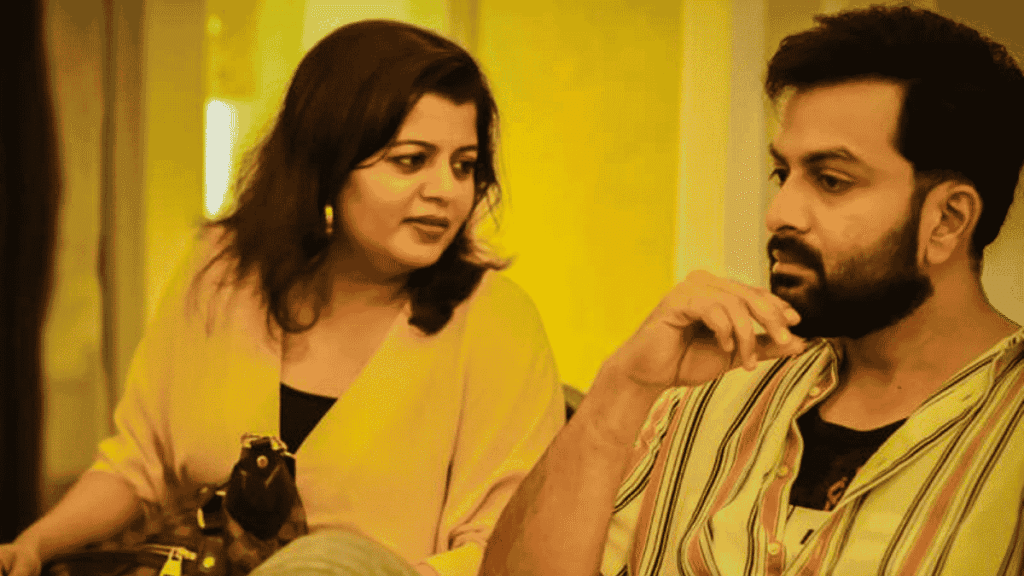 supriya menon with husband prithviraj sukumaran